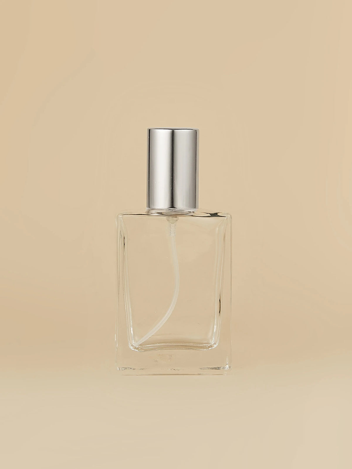 30ml Screw Square Glass Spray Qerfume Dispenser Cosmetic Packaging Empty Bottle Liquid Pressing Sprinkler Perfume Bottle