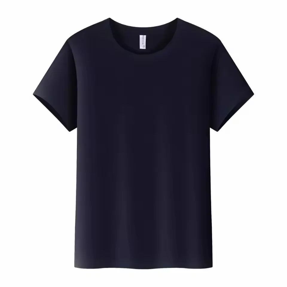 Design/Customize Logo Cotton T-shirt Men's and Women's Short Sleeved Shirt DIY Personalized Logo Team Advertising Top