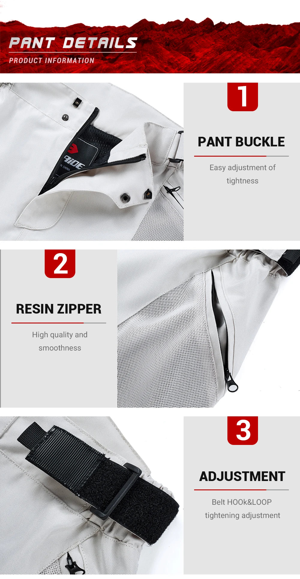 Men's Motorcycle Jacket Outdoor Riding Motorbike Jacket Mesh Breathable Anti-Fall Motocross Clothing With 5pcs Protector