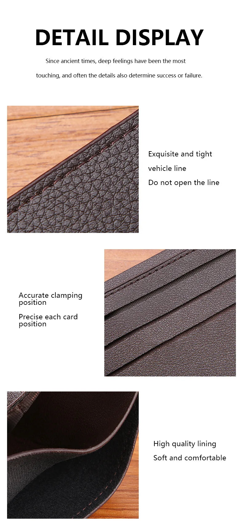 Classic Men's Leather Wallets Slim Minimalist Hawk Pattern Bifold Credit ID Card Holder Wallet Purse Short Thin Money Clip