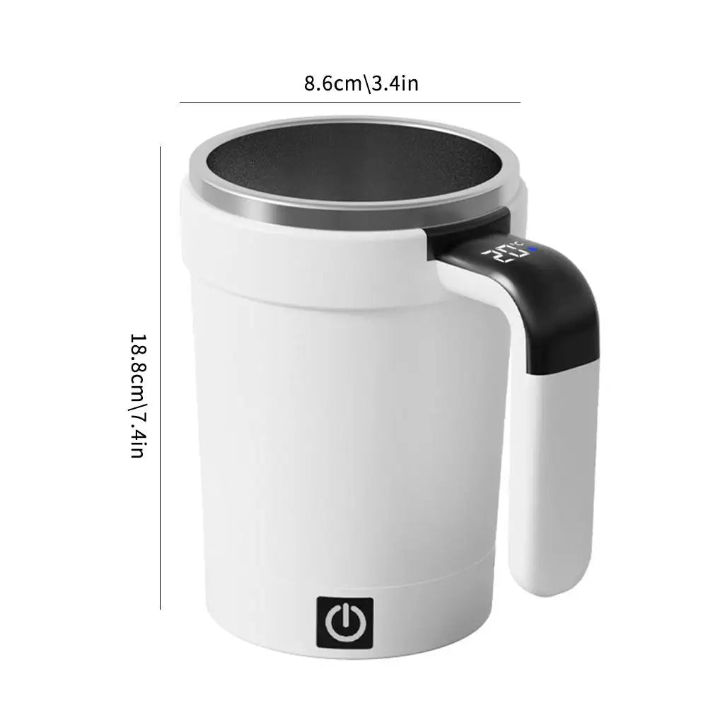 Automatic Coffee Stirring Cup Magnetic Tumbler Rotating Stirring Cup Electric Portable Coffee Cup Kitchen Accessories