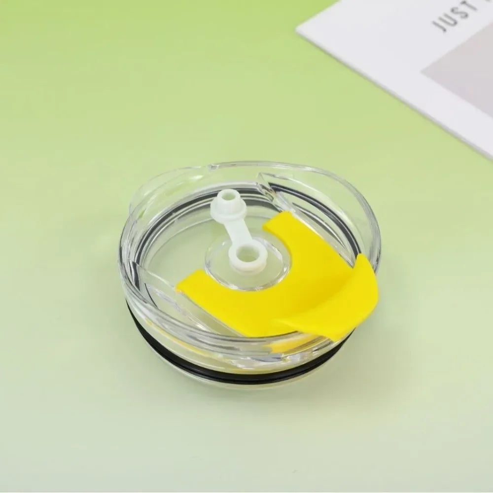Modern 40oz Water Bottle Cover Transparent Splash Spill Proof Cup Cap Replacement Double Drink Lid Water Cup Accessories