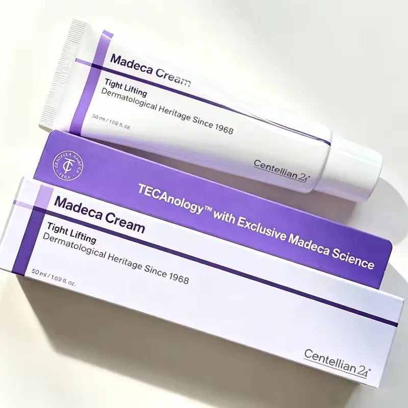 New Skincare Product Madeca PDRN Collagen Firming Essence Glowing Eye Patch Time Reverse Tight Lifting Hydration Face Cream 50ml