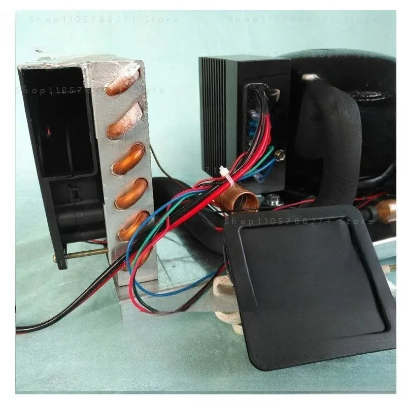 Mini cold air integrated unit unit 12v24v boot refrigeration miniature air conditioner assembly with temperature control
