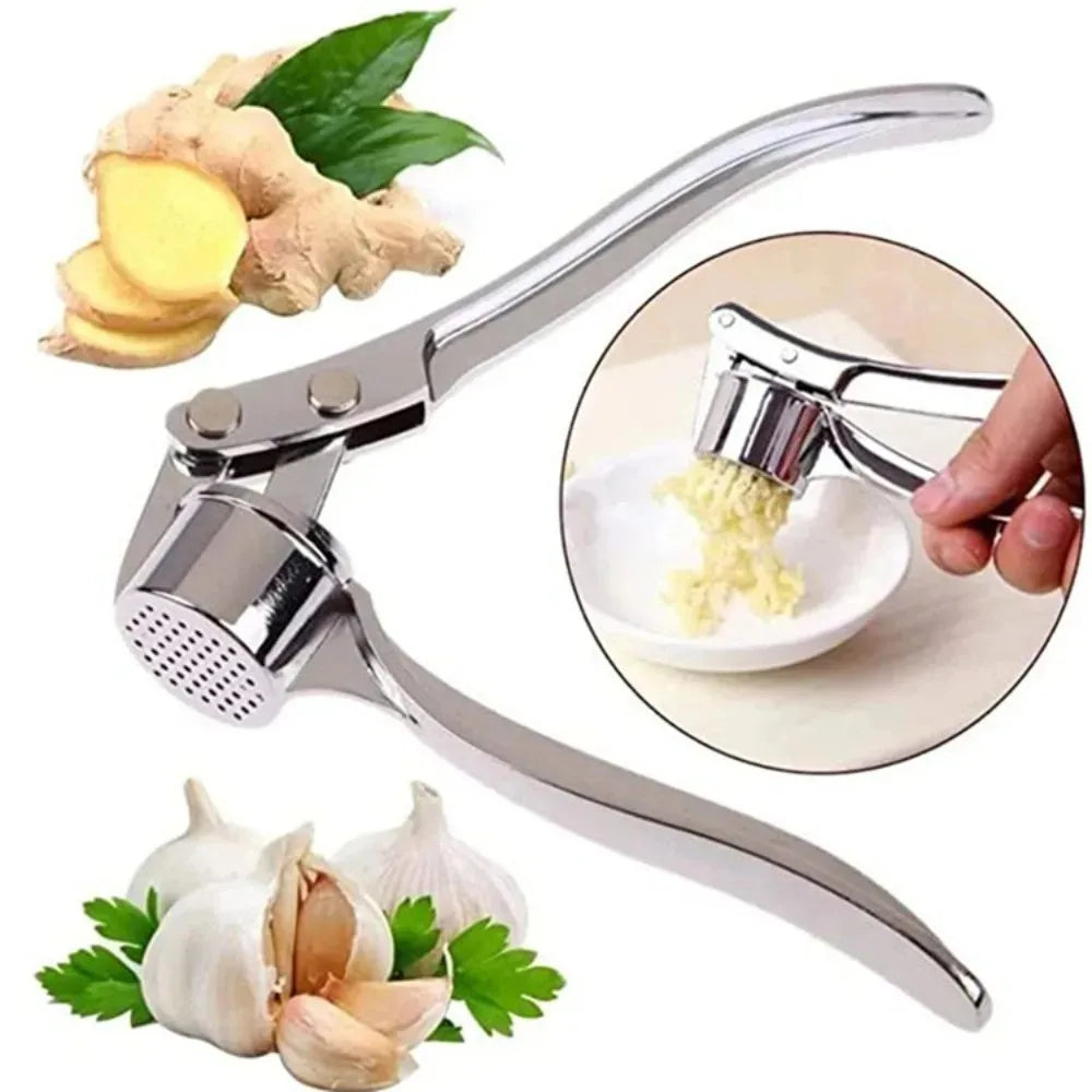 Kitchen Helper Gadgets Useful Professional Garlic Kosh High Quality Smooth Crushing Easy Clean Handle Vegetable Fruit Crusher