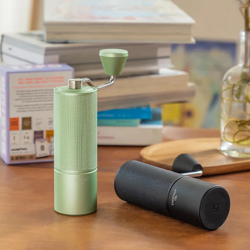 TIMEMORE Chestnut C3S / C3ESP Manual Coffee Grinder Upgrade All-metal Body & Anti-slip Design Portable Grinder S2C Burr Inside