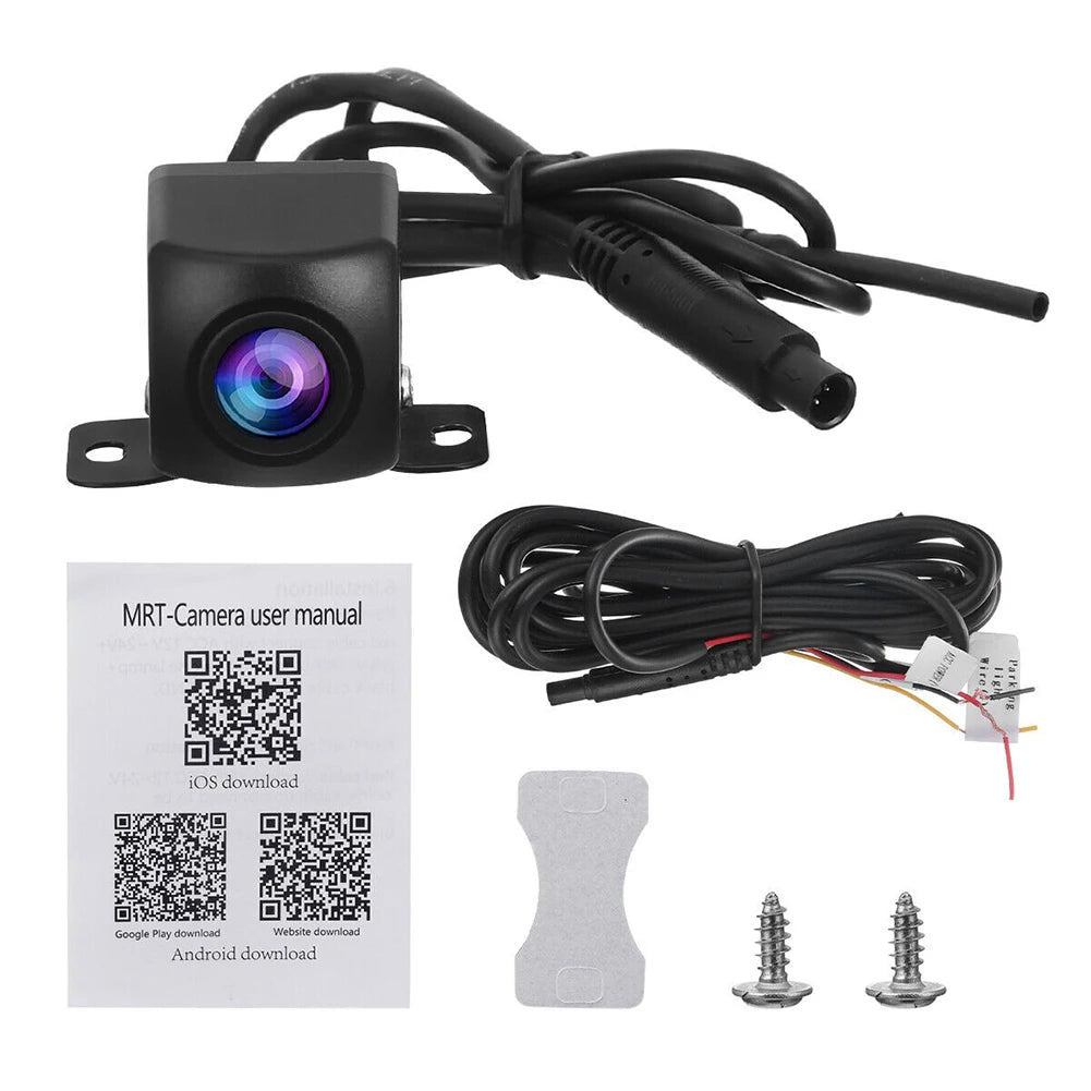 Wireless WiFi Car Rear View Camera Night Vision HD Car Backup Camera IP67 Waterproof Vehicle Camera Support for Android IOS