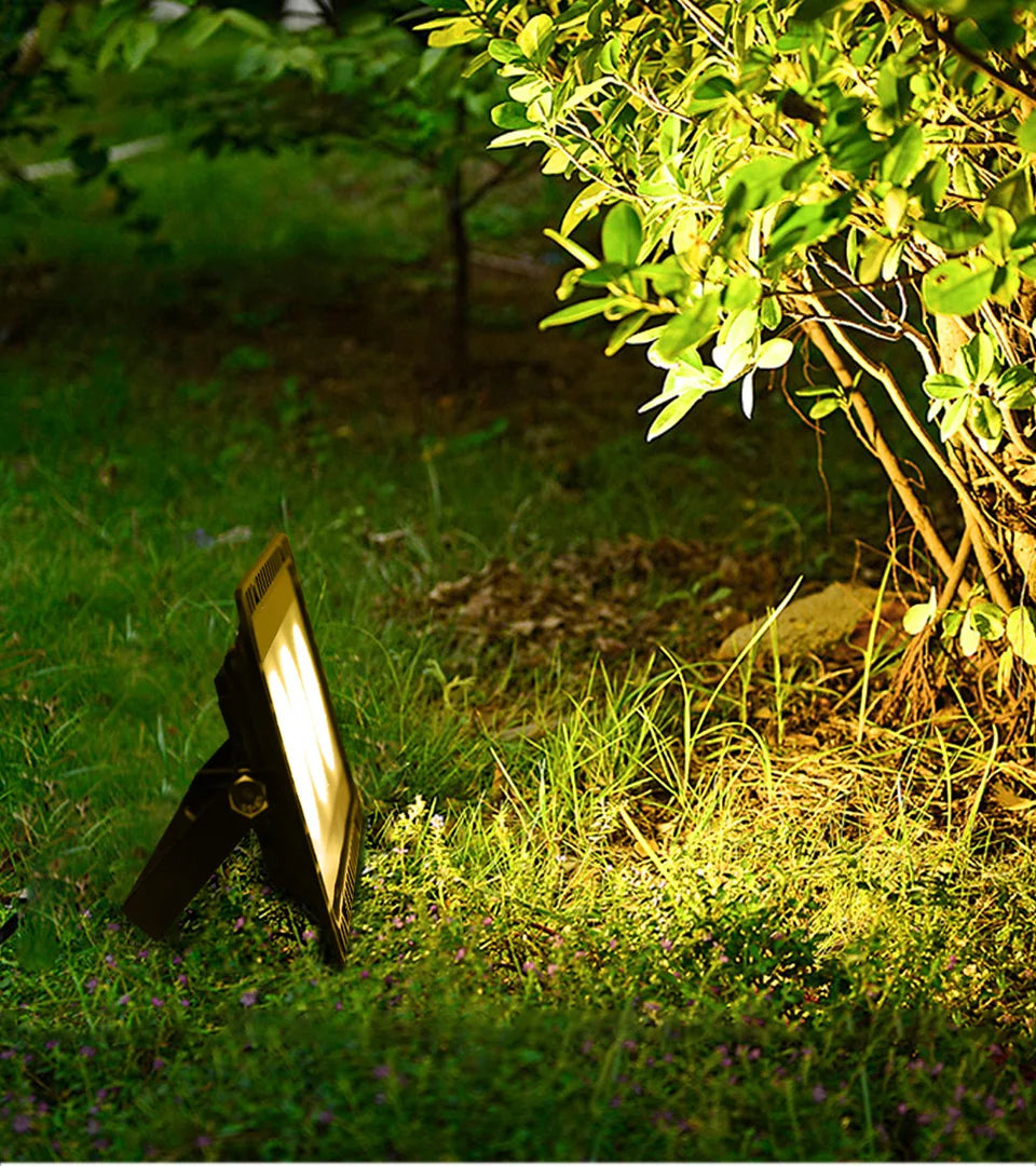 LED Flood Light 100W 200W IP66 Waterproof Outdoor Lighting Garden Street Lighting COB Floodlight Spotlight Wall LED Floodlight