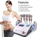 hot 6 in 1 vaccum 40k or 80k cavitation body slimming machin portable body  burner body Shaper Weight Loss spa machine 5.0