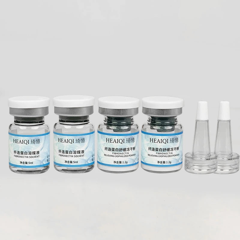 Korea Face Hyaluronic Acid Fibronectin Freeze Dried Powder Repair Sensitive Skin Firming Moisturising Skin Rejuvenat Skin Care
