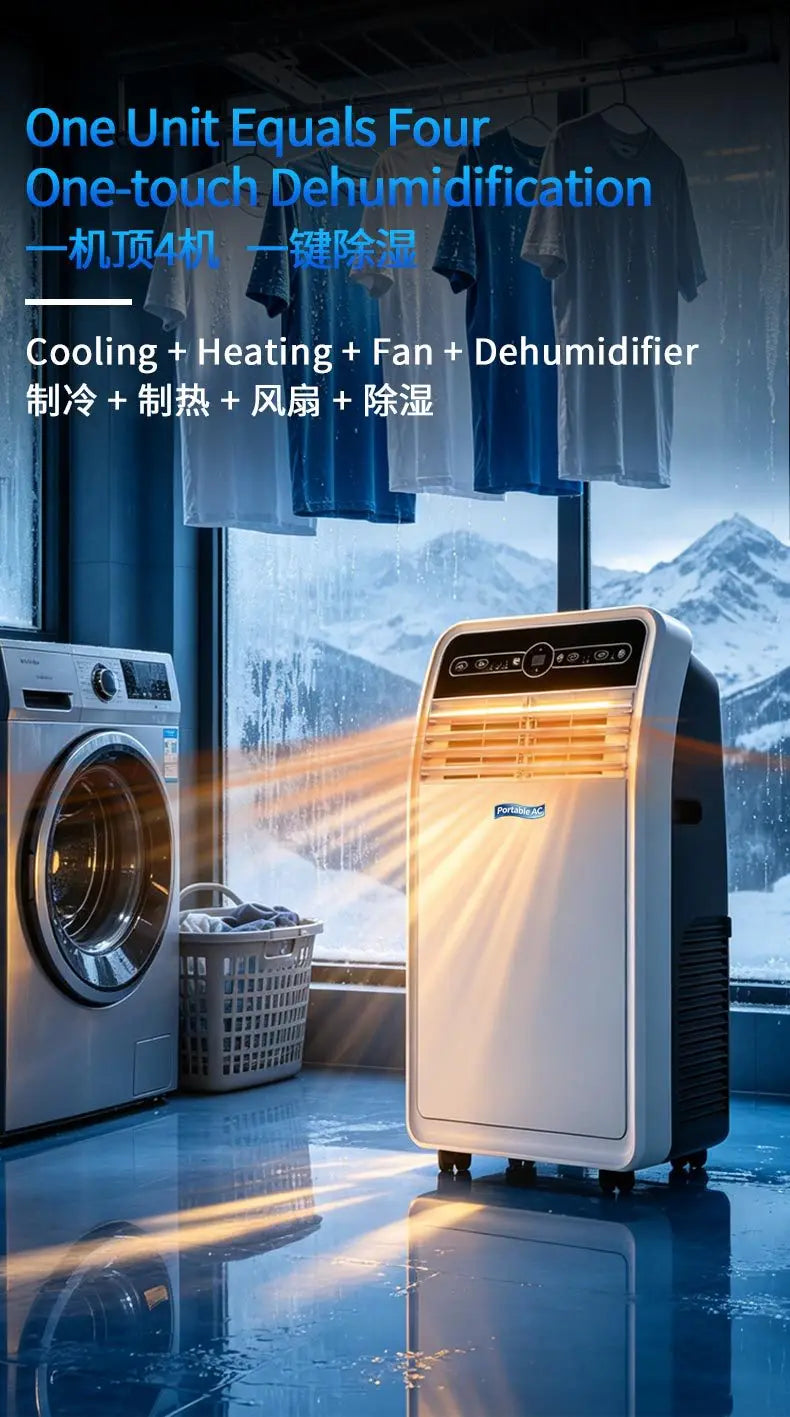 9000/12000/18000BTU Portable Air Conditioner for Cooling, AIR BLOWER, AIR COOLER AIR CONDITIONING AIR COOLING PORTABLE AC
