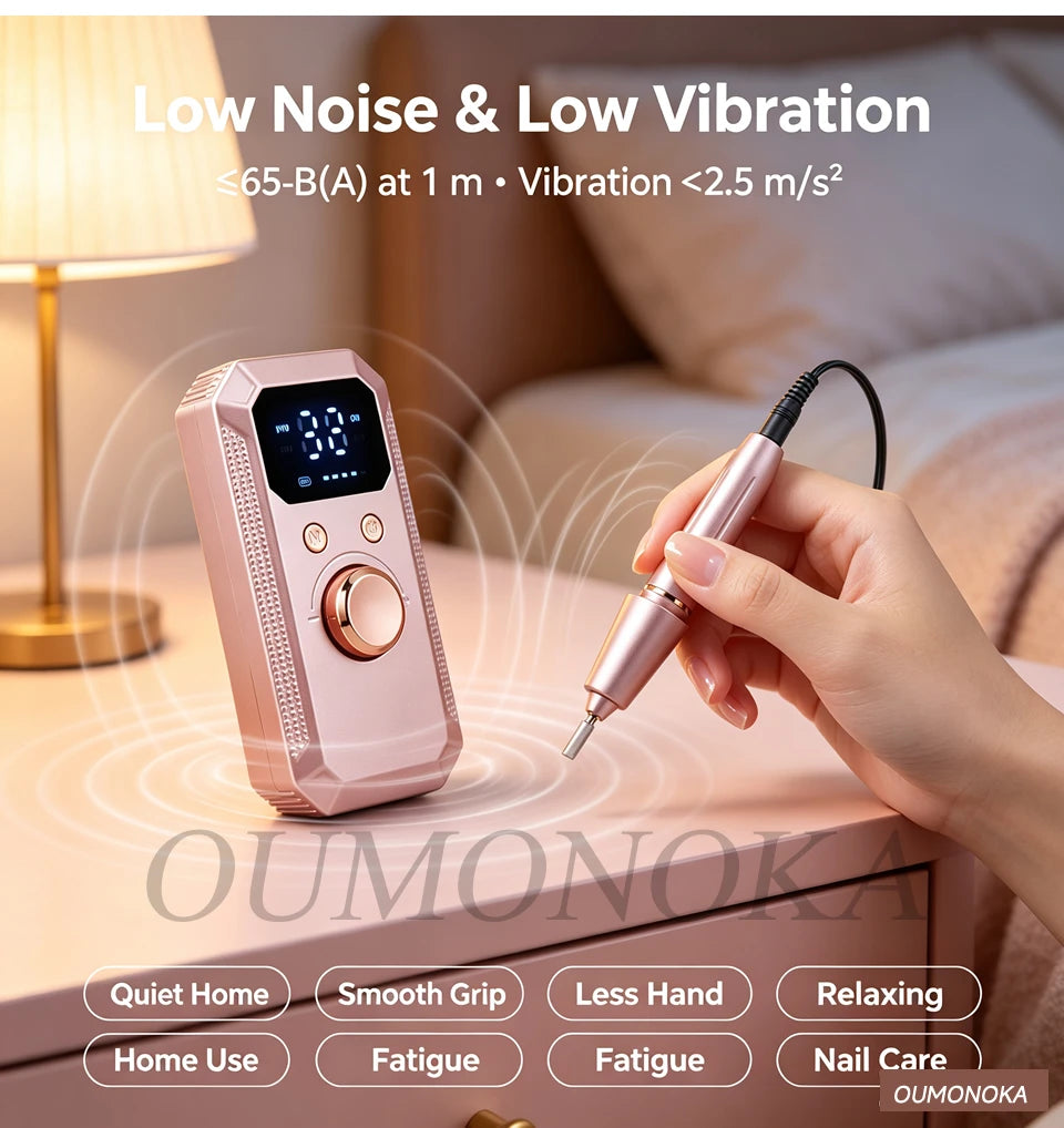 Professional Electric Nail Drill Machine Lathe Kit Nail Sander File for Manicure Cutter Set Art Supplies Salon Grinder Tools