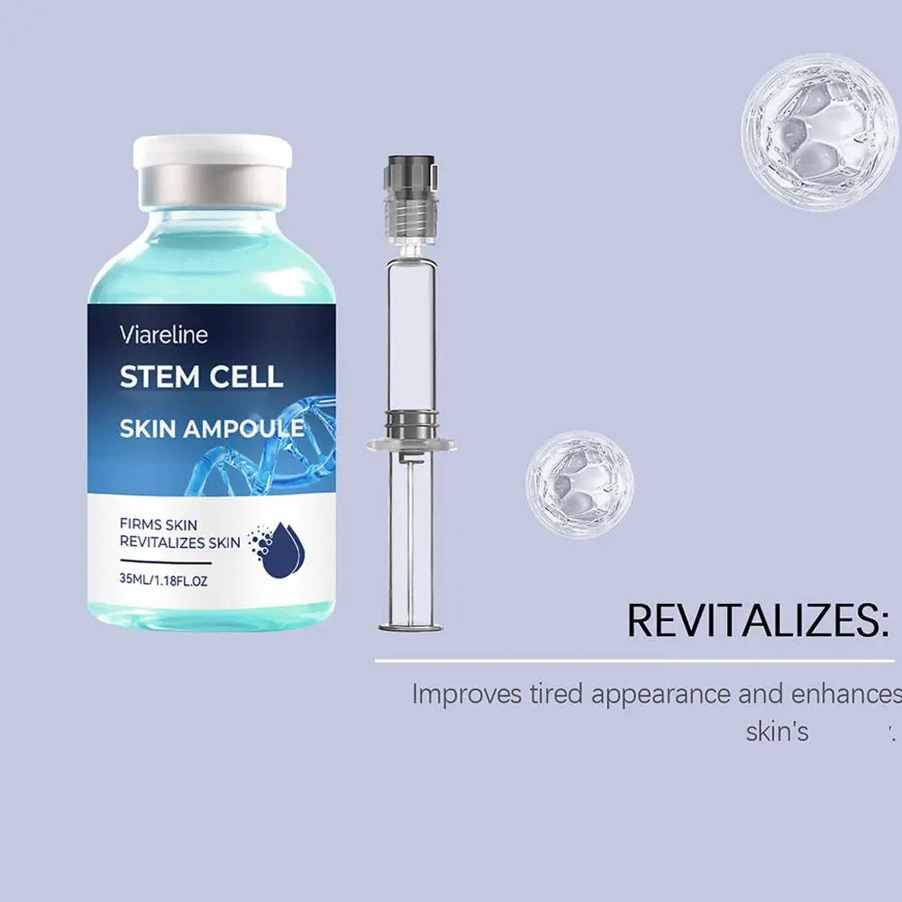1/2/3PCS Stem Cell Skin Ampoule 35ml Anti-Aging Firming Essence Reduces Fine Lines Rejuvenates Face Serum Skin Care