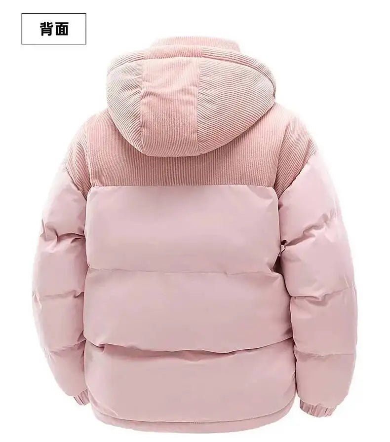 Men's Winter Thickened Cotton-Padded Jacket With Fleece Warm Cold-Proof 2025 Trendy Cotton-Padded Coat For Men