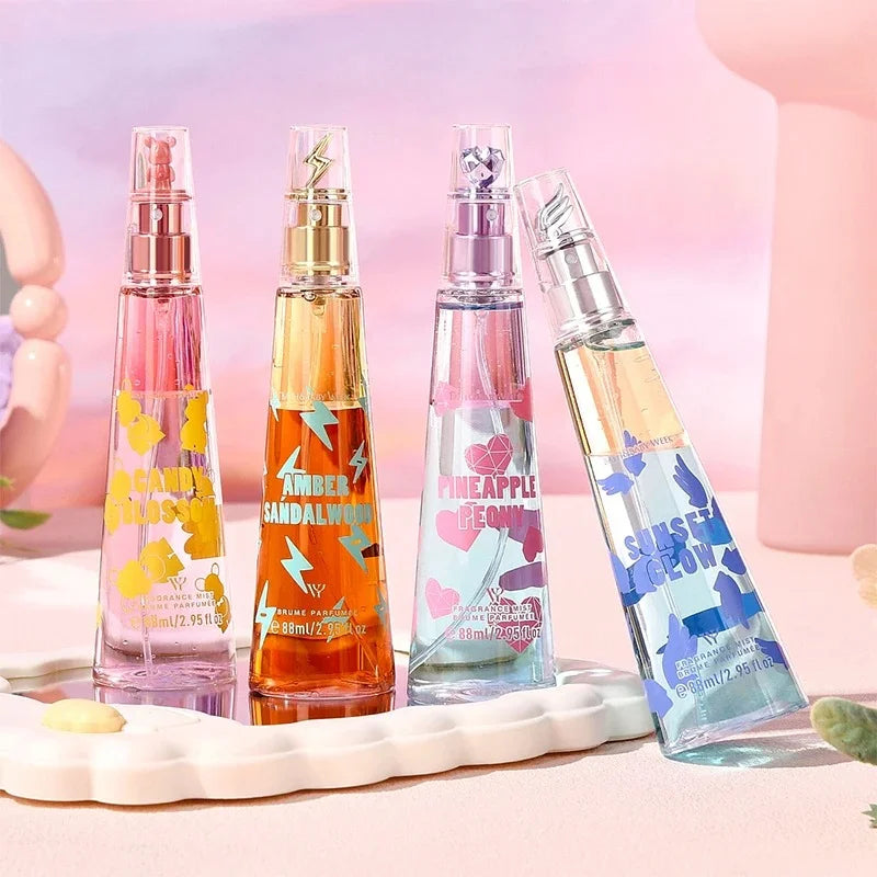 Women's Body Deodorant Spray, Southeast Asian Perfume Middle East Long-lasting Scent Floral and Fruit Scent 88ml Girl Gifts