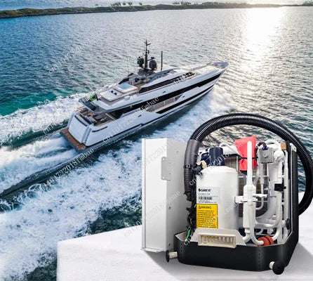 Marine Air Conditioners for Boat Multi Function Best Sale 16000Btu Yacht Air Conditioning Water Cooled Chiller