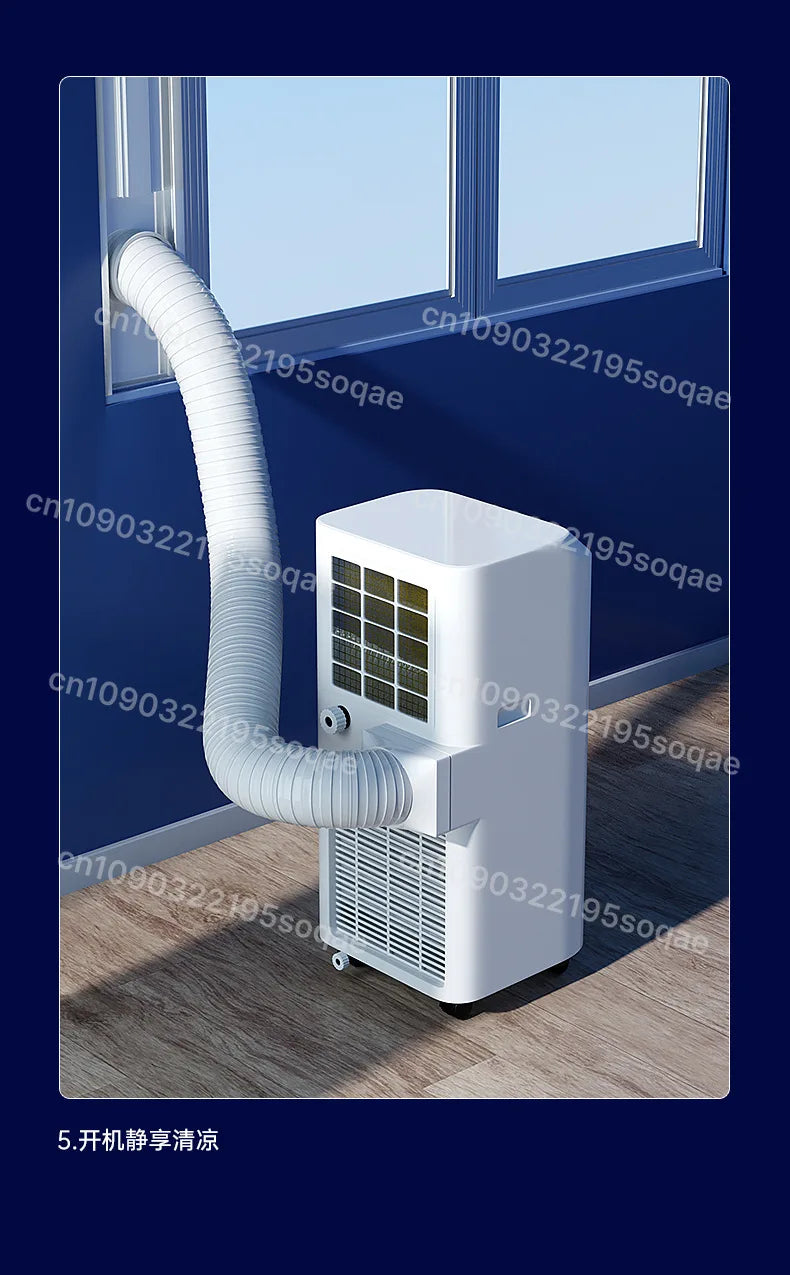 Movable Air Conditioner Single Cooling Integrated Machine 2HP No Outdoor Unit Household 1P 1.5P Bedroom Installation-Free Air