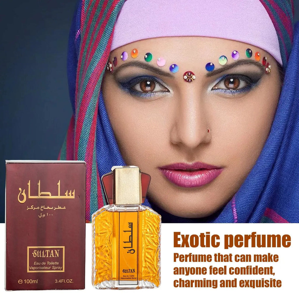 Arabic Style Perfume Men 100ML Dubai Muslim Lasting Cologne Unisex Eau De Parfum Charming Man Aroma Exotic Charm Parfums Homme