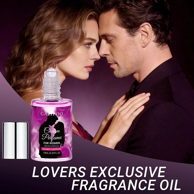 Pheromone Roll-on Perfume Rose Cedarwood Floral Fruity Vanilla Fresh Rich Fragrance Suit Unisex Alluring Suitable Date Perfume