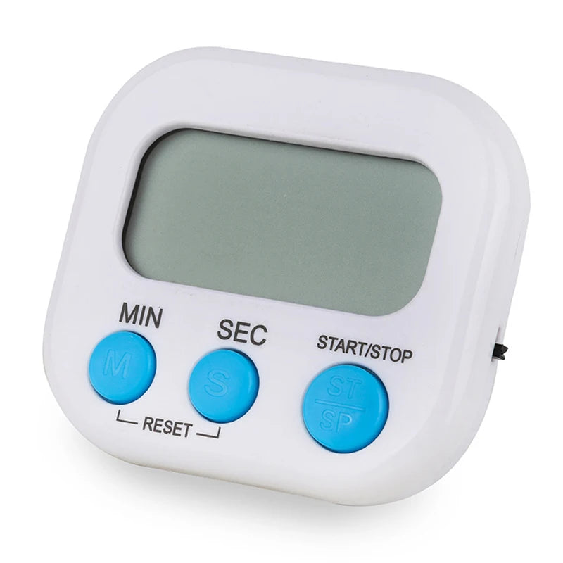 Digital Kitchen Timer for 99 Minutes Cooking Countdown with Magnetic Tool Timing Cook Friendly Alarm Clock Counter with Stand