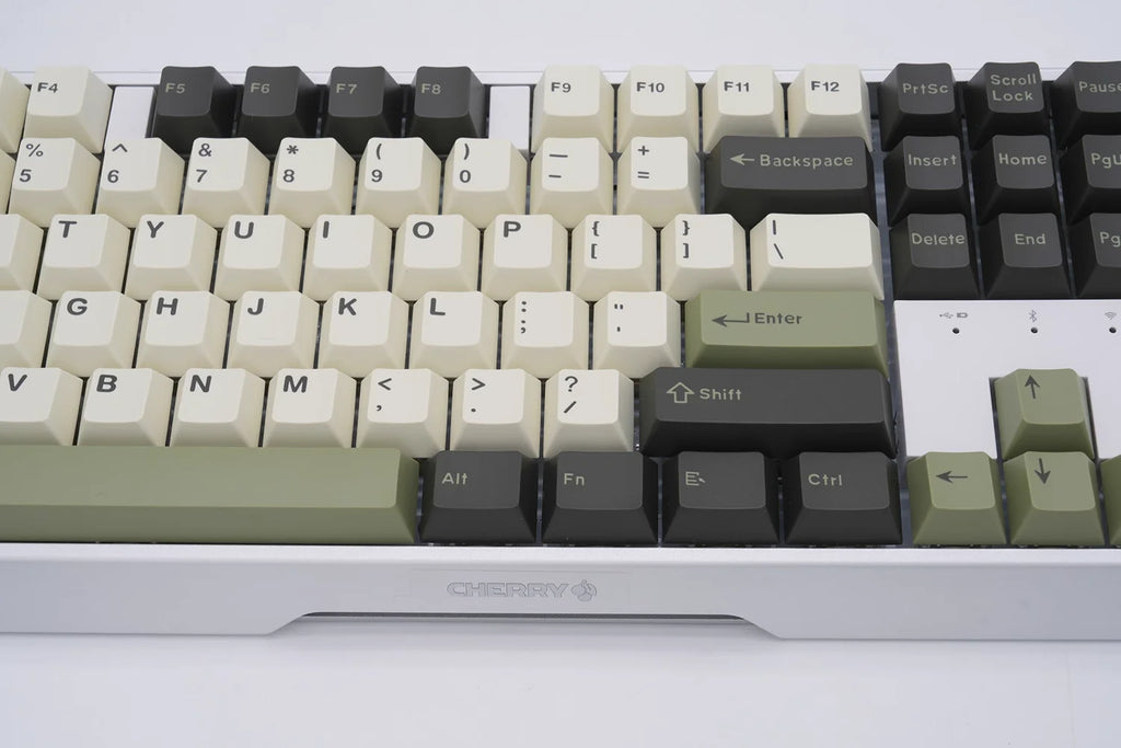 GMK olive 163 key ABS two-color molding keycap cherry height keycaps