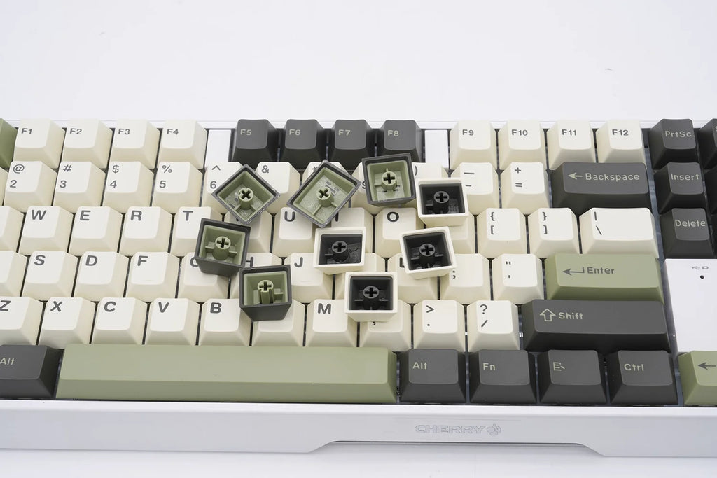 GMK olive 163 key ABS two-color molding keycap cherry height keycaps