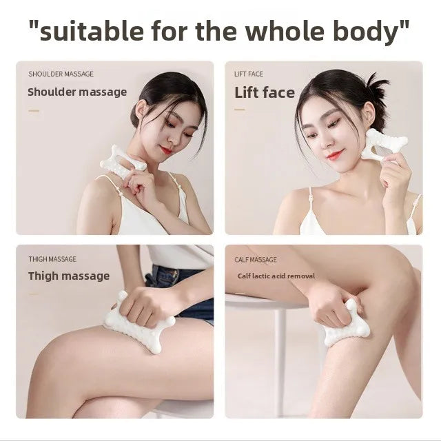 Facial Gua Sha Board Beauty Comb Massager Facial Trigger Point Stick Lift Tightening Anti-Aging Beauty Device Health Care