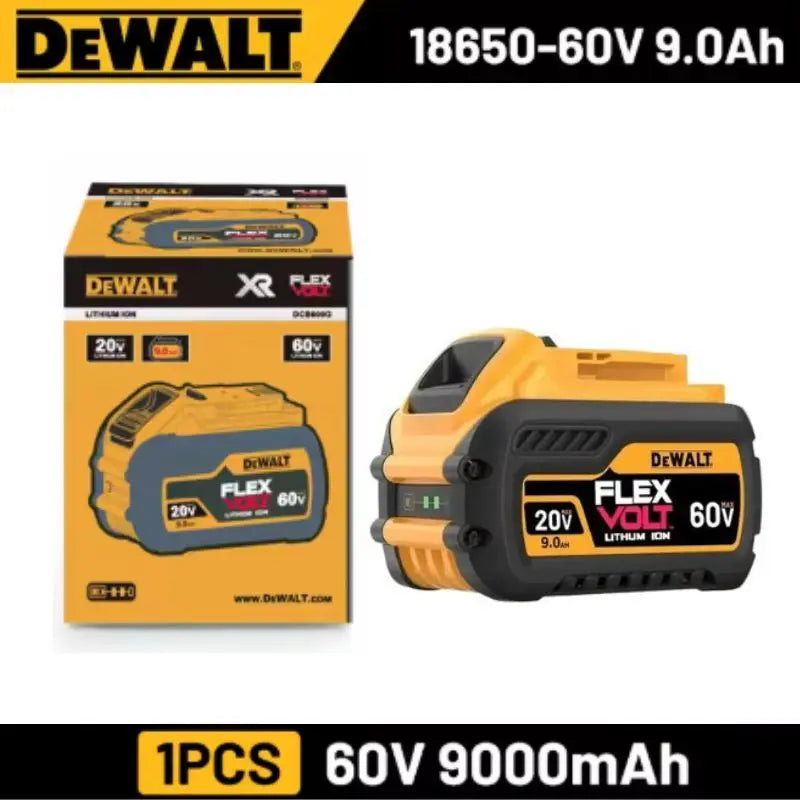 Original Dewalt 20V/60V 9.0Ah Power Tool Battery DCB206 DCB205 DCB200 DCF887 DCG405 DCD791 DCF922 DCF850 DCD805 Tool Battery