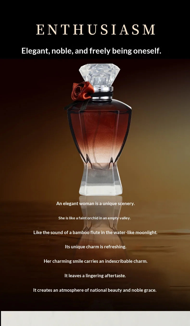 100ML Brand Perfume Musk Women Perfume Spray Long Lasting Rose Floral Fruity Light Fragrance Gentle Romance Gift