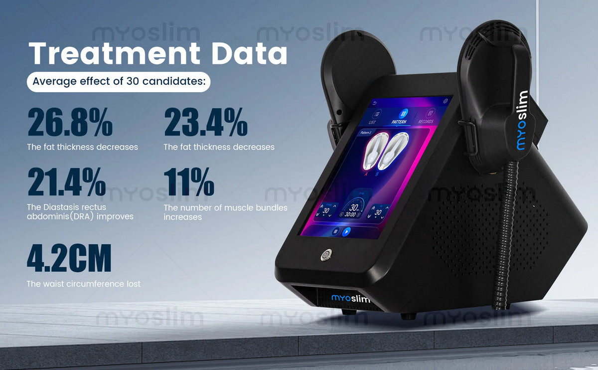 MYOslim EMS Body Slim Sculpt Muscle Stimulate Fat Removel Machine 6500W Hi-emt RF Weight Lose Portable Electromagnetic