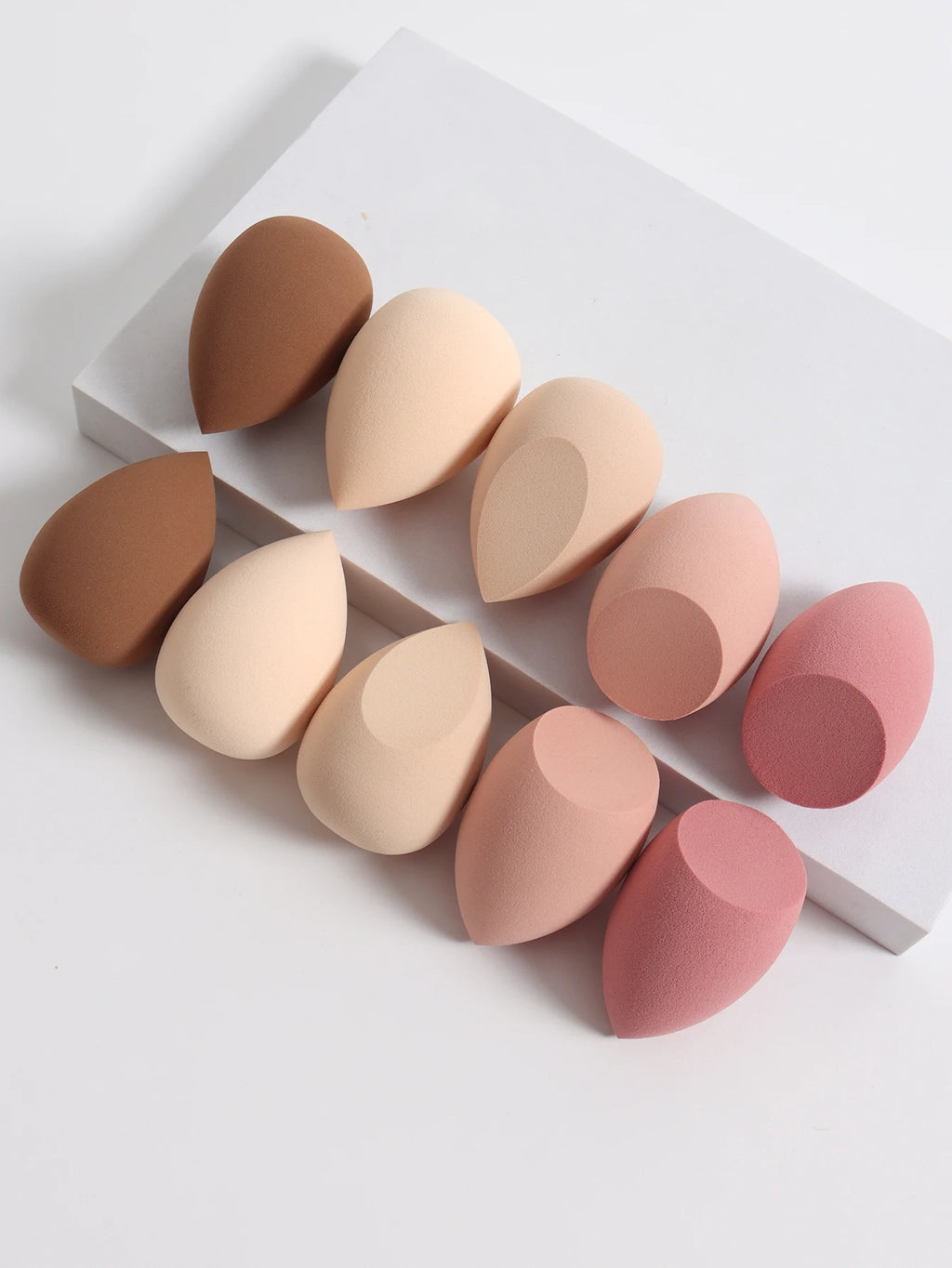 25 Beauty Eggs (Makeup Sponges), Foundation Makeup Mixed Beauty Sponges, Flawless Application for Liquid, Cream and Powder, Multi-Color Makeup