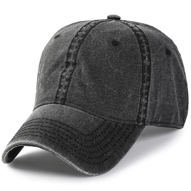 URBANCREW Washed Cotton Baseball Cap – Adjustable Streetwear Hat