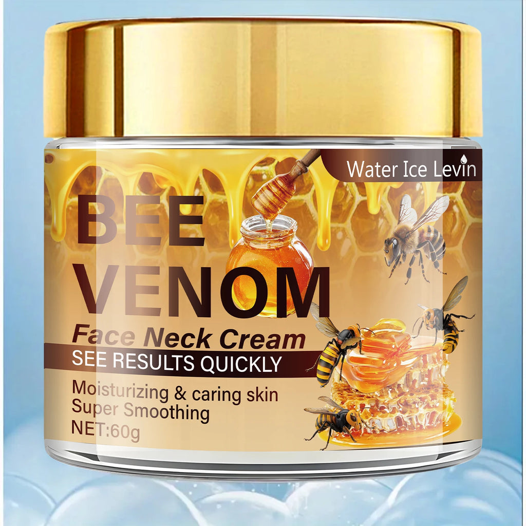 Bee Venom Facial Firming Cream, Contains Vitamin E, Moisturizes and Softens the Face, Brightens Skin Tone, Can Be Used on the Face and Neck