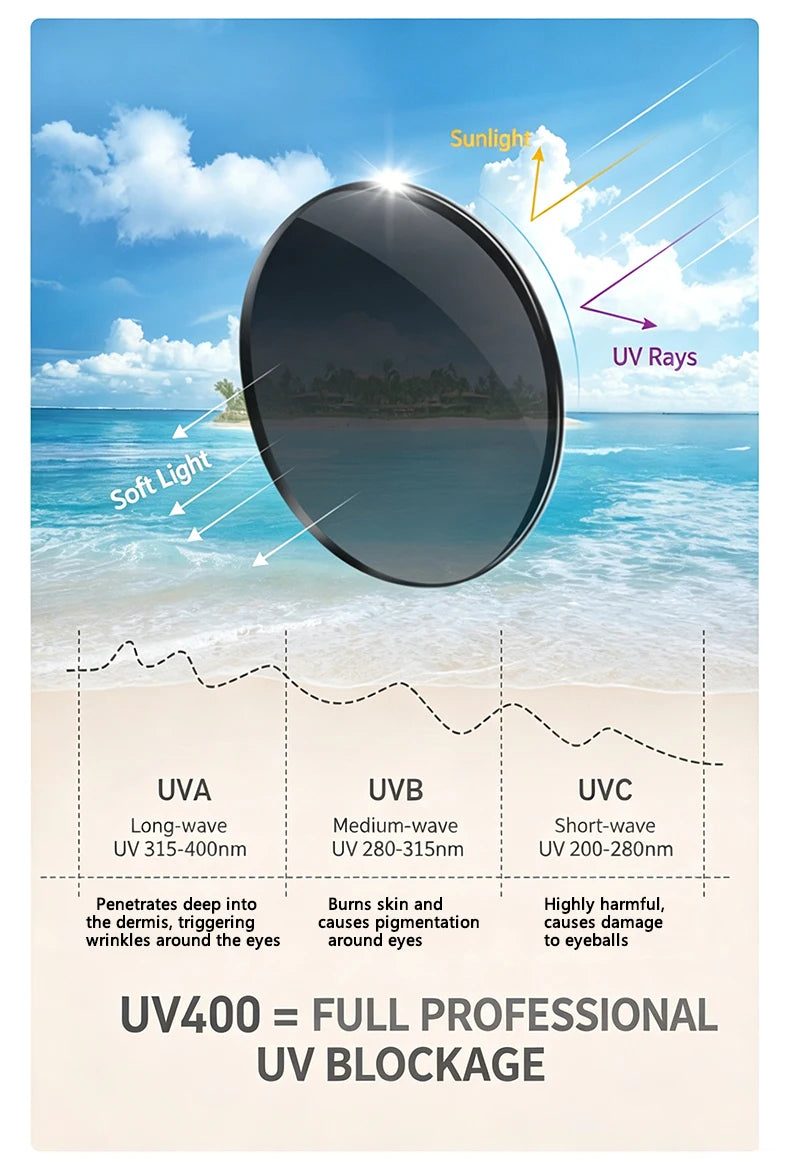 Fashionable New Style Sunglasses Trendy Outdoor Sun Protection Travel Glasses High-end Sun-shading Glasses8820