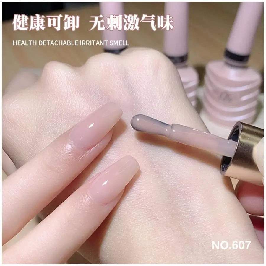 Autumn Winter Chocolate Brown Nail Polish Gel Maillard Caramel Color Gel Nail Supplies for Professional Nail Art DIY Nail Salon