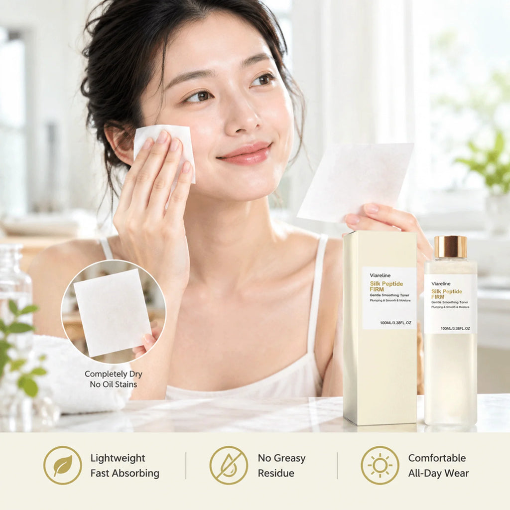 Silk Peptide EGF Toner Smoothing Plumping Face Skin Moisture Hydrating Lightweight Refreshing Skincare Toner for All Skin
