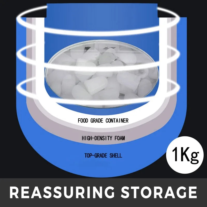 2-In-1 commercial ice maker 35kg/24h with electric water dispenser for outdoor home and hotel use