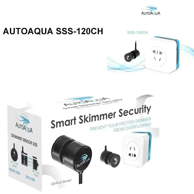 AUTOAQUA SSS-120CH Second Generation Egg Skimmer Explosion-Proof Controller, Intelligent Aquarium Automatic Anti-Overflow