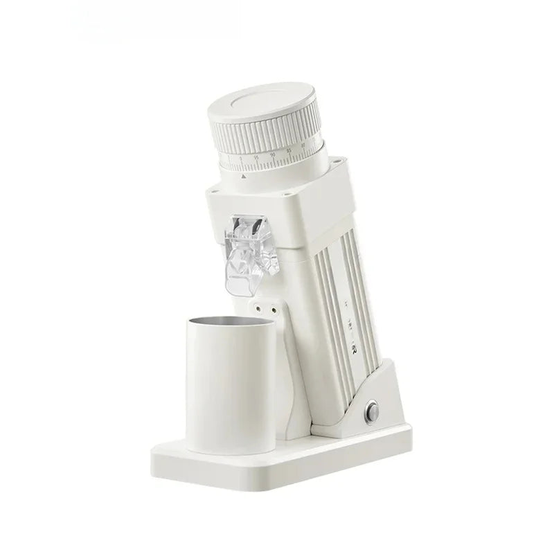 E55Pro Electric 55MM Titanium Cone Burr Stepless Adjustment Espresso Brew Coffee Bean Grinder Black