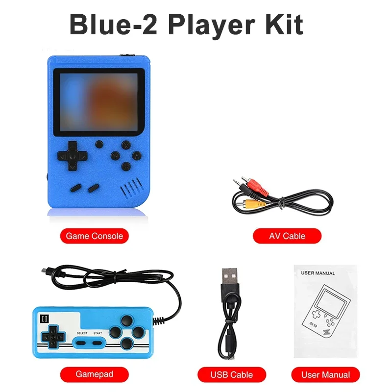 NEW Portable Retro Mini Video Game Console 8-Bit Handheld Game Player Built-in 400 games AV Out Game Console Gameboy videojuego