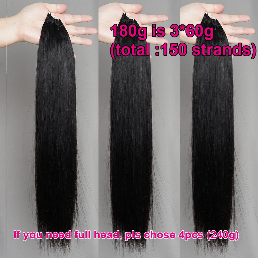 Feather Crochet Human Hair Extensions 16-26Inch Burmese Straight Hair Pre-Looped Invisible Pre-Separated Crochet Bulk Human Hair