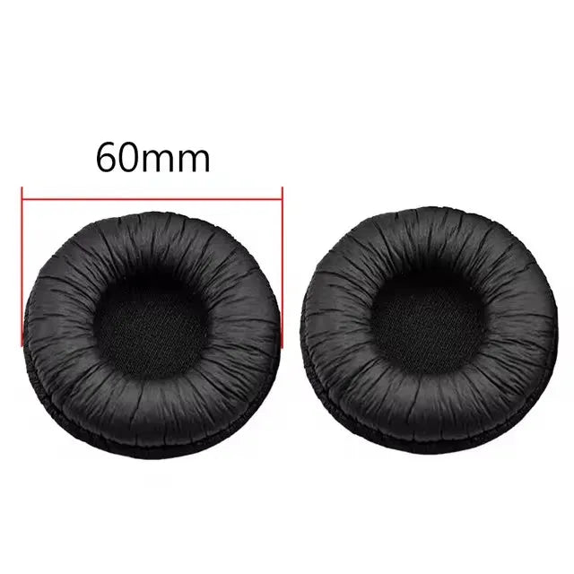 Ear Pads For Headphones Wrinkled Frog Skin Pad Headphone Sponge Leather Foam Covers Cushion Replacement For Headset Accessories