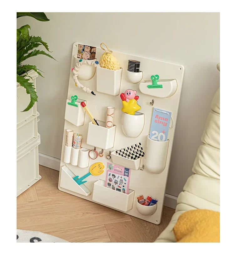Wall Holder Offices Kitchens Organizer Desktop Shelf Nordic Wall Storage Rack Organiser For Workshops Bathrooms Children's Rooms