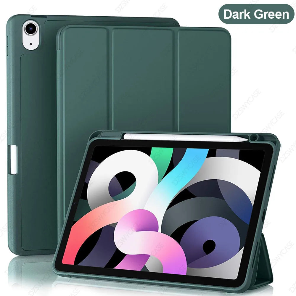 Case for iPad Air 11-inch M4/M3/M2 (2026/2025/2024), iPad Air 5th/4th Gen 10.9-inch (2022/2020), Cover with Auto Sleep/Wake