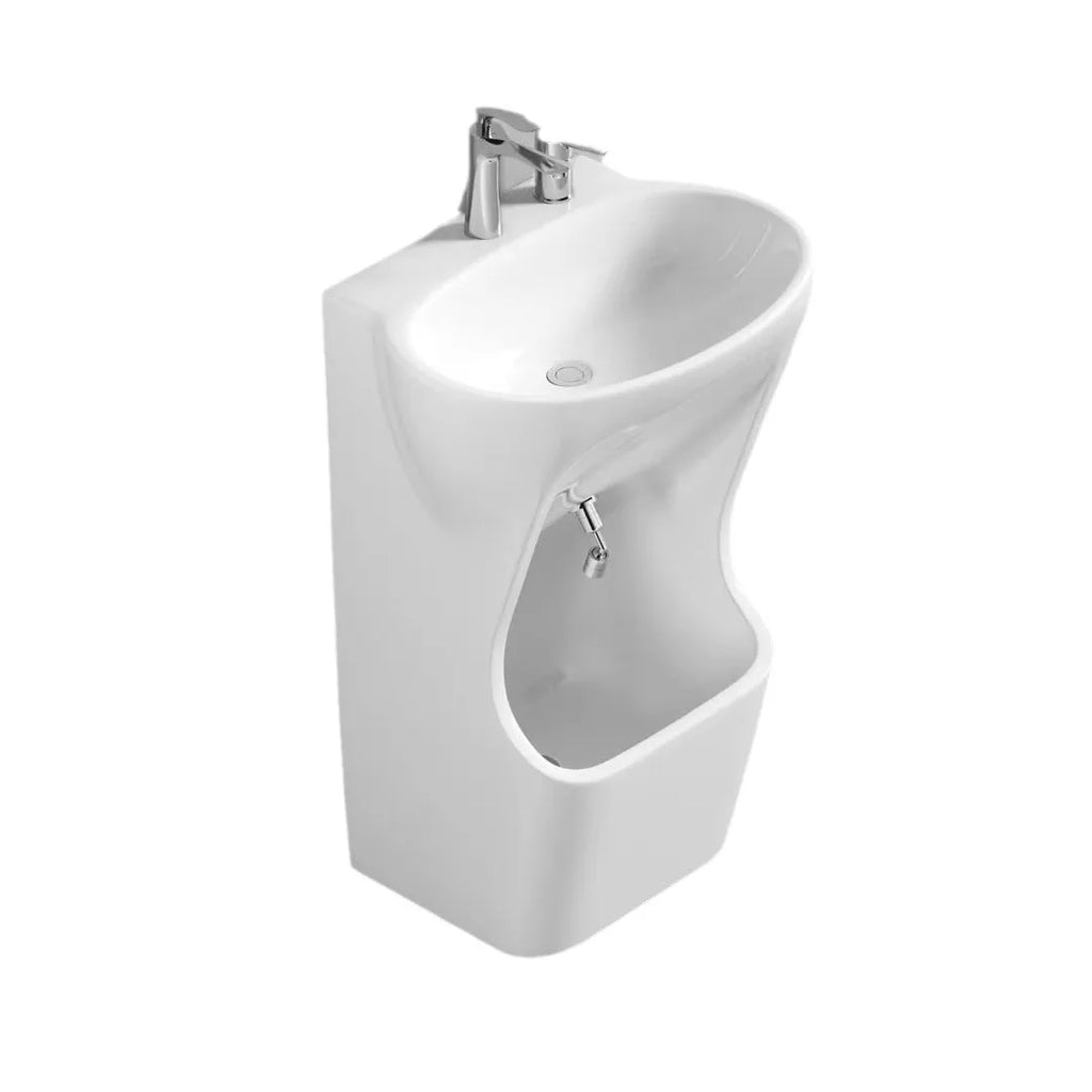 Ceramic floor-to-ceiling sink wash basin Ceramic independent base sink