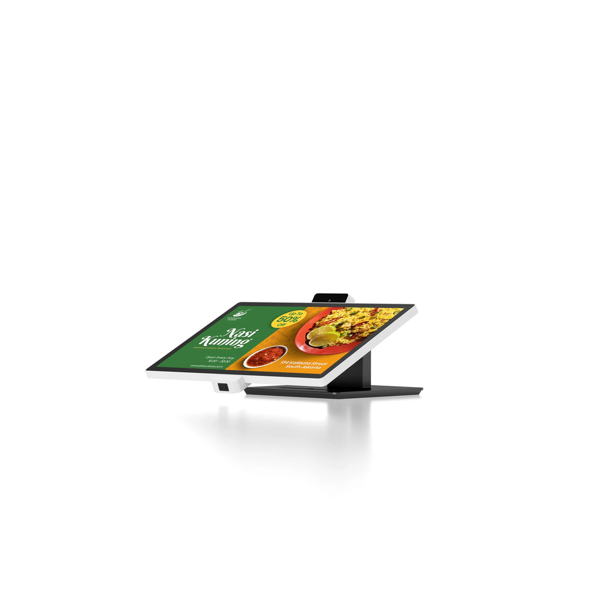 Self-service Touch Screen Kiosk Support POS Printer Scanner Assemble for Food Order Payment Kiosks
