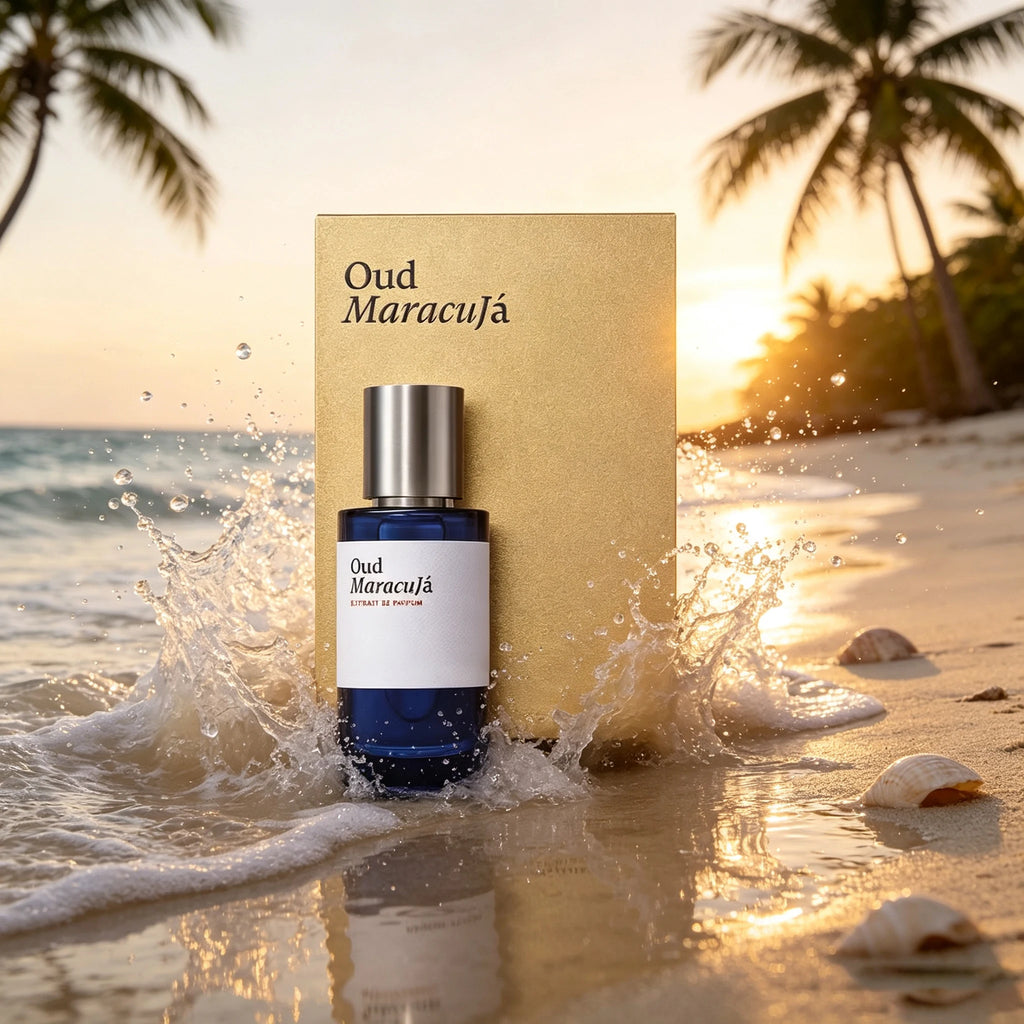 Oud MaracuJaa launched a new neutral perfume spray, tropical fruit perfume - wood fruit fragrance for men and women, 3.4 ounces/100 pen liters, perfect gift