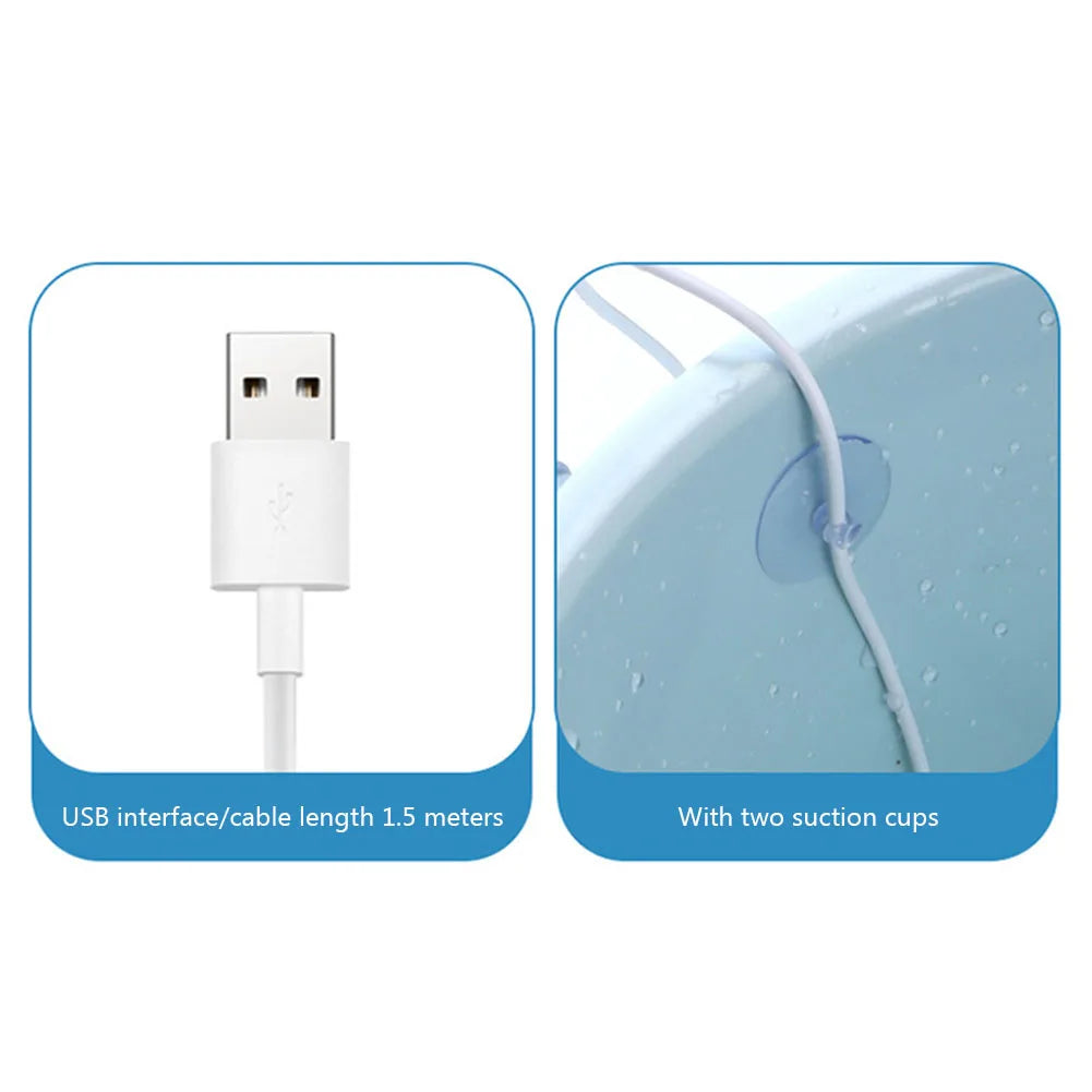 Mini Washing Machine USB Rotating Turbine Portable Washing Machine Multifunction Cleaning For Socks Underwear Wash Dishes