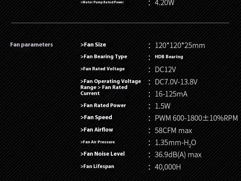 X-GAMERX M240 M360 Liquid Cooling ARGB Dynamic Light Synchronization Thermal Display Integrated Water Cooling Radiator