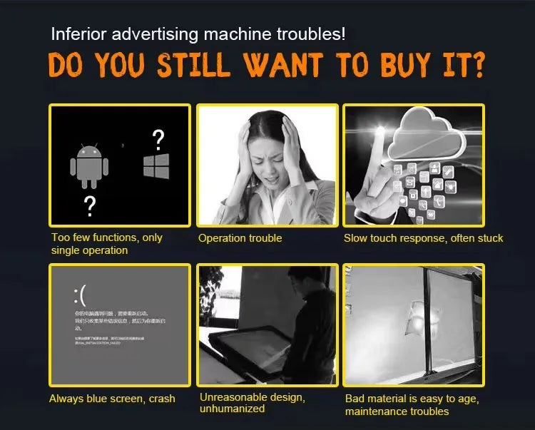 32-Inch screen interactive LCD kiosk touch screen floor rack digital poster self-service advertising inquiry machine